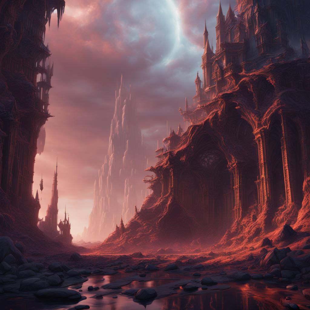 Fantastical Infinity and Nothingness in Deep Color