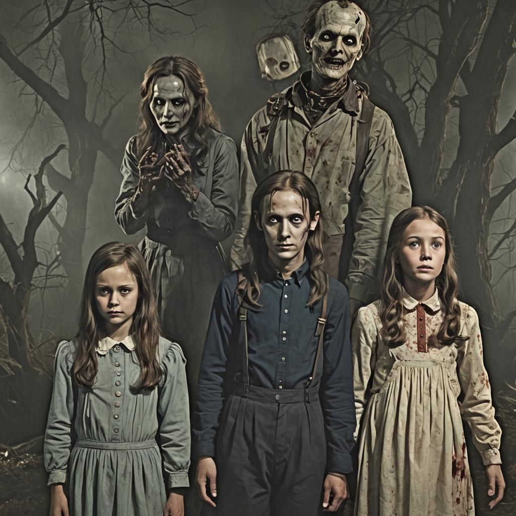 Horror Movie Killers from Insidious and The Conjuring