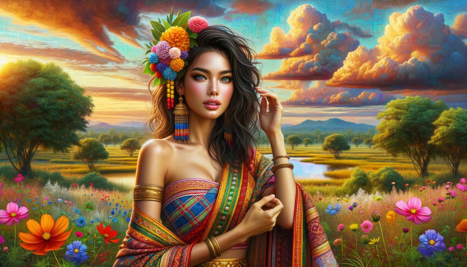 Traditional women of the world       {Thailand}