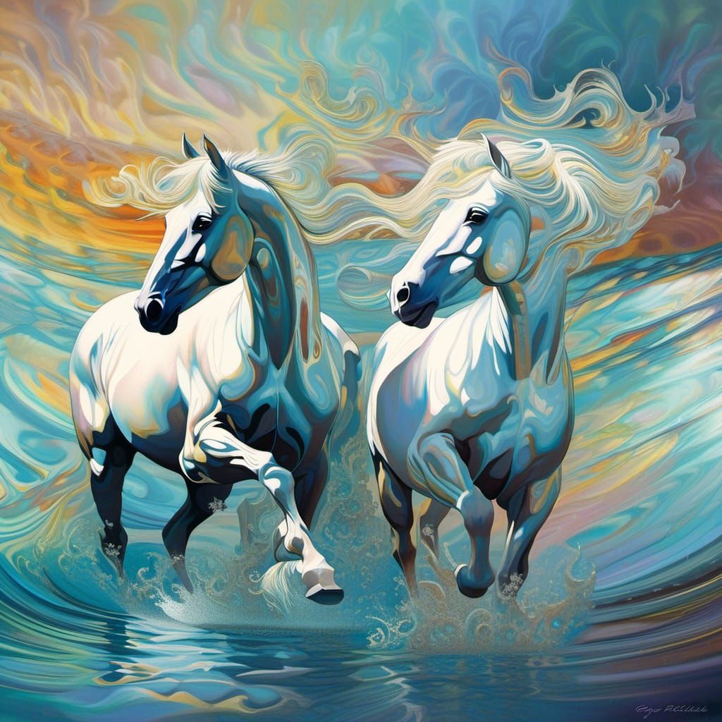 beauty enchanted in hooves