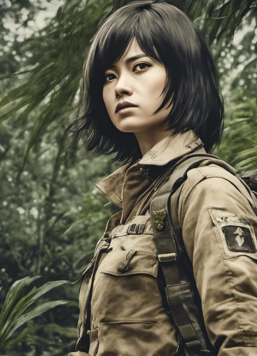 Mikasa Ackerman, Vietnam Soldier