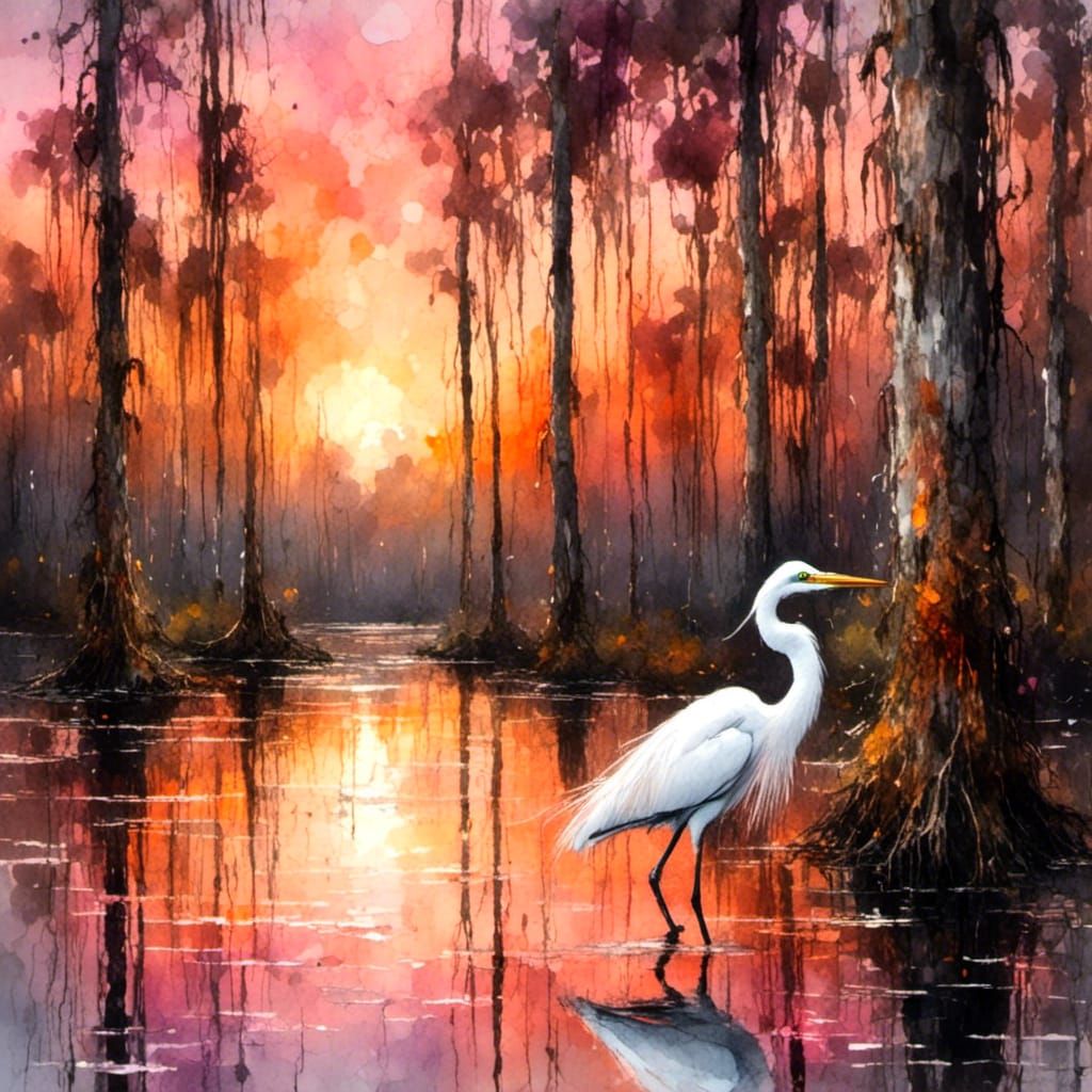 Bayou Sunset