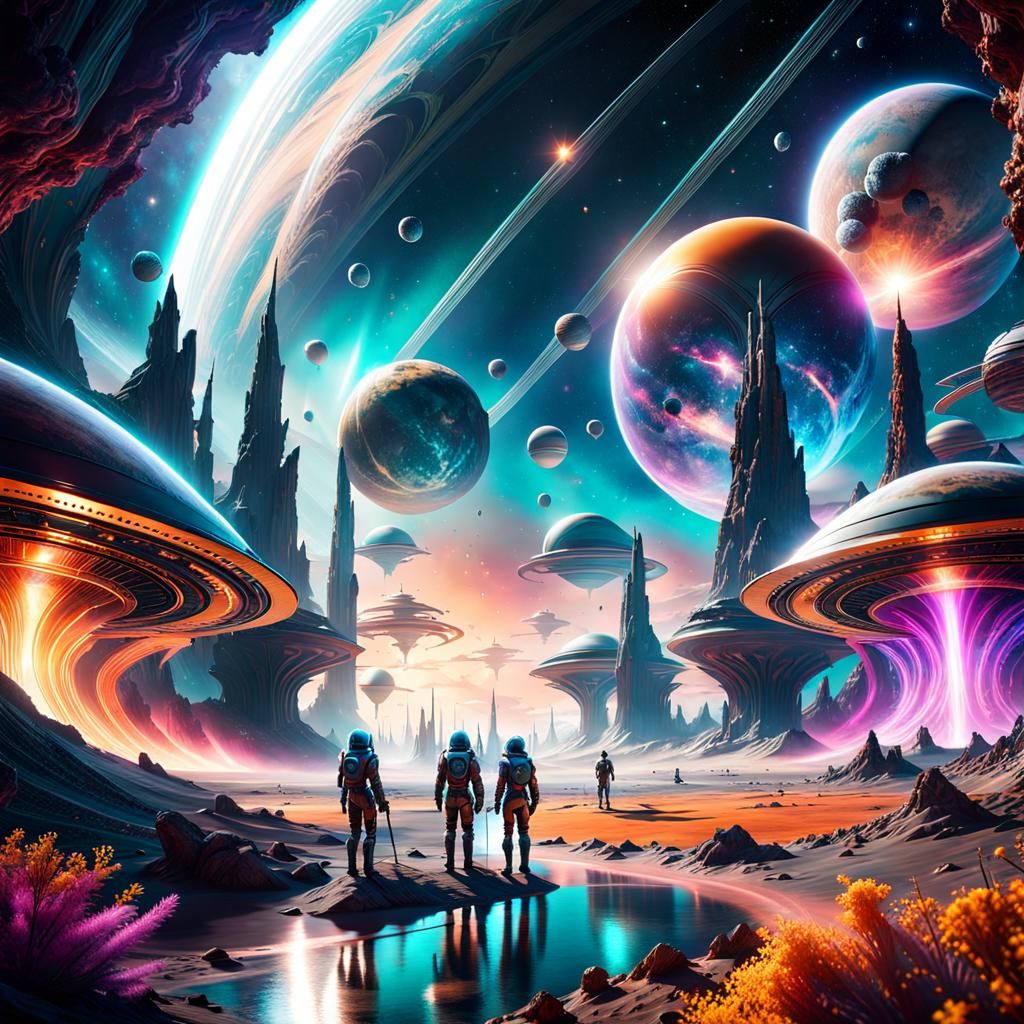 Encounters on an Alien World in 3D