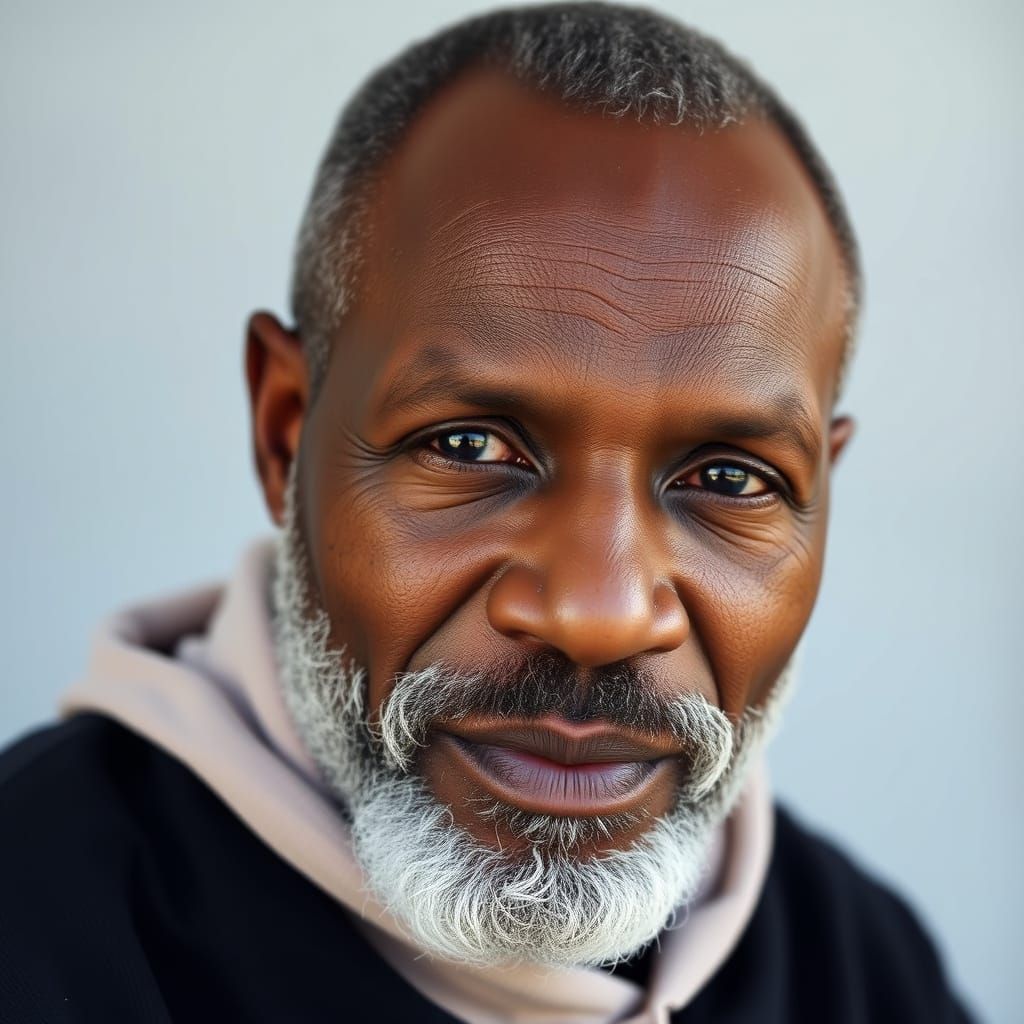 Portrait of an Attractive African Man