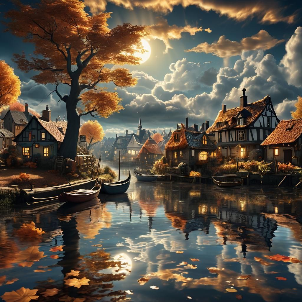 Autumn In The Village