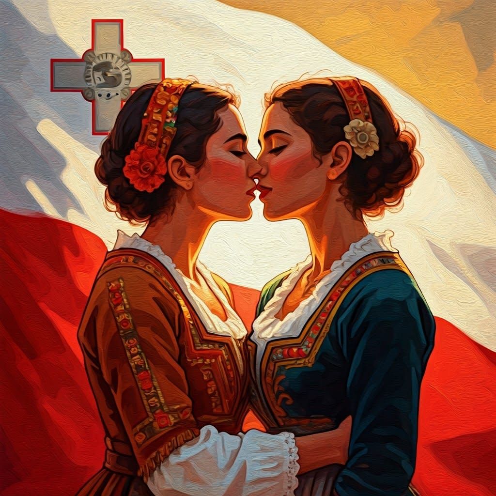 l-imħabba hija imħabba: A couple from Malta