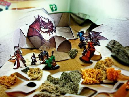 Epic Dungeons and Dragons Fantasy Scene