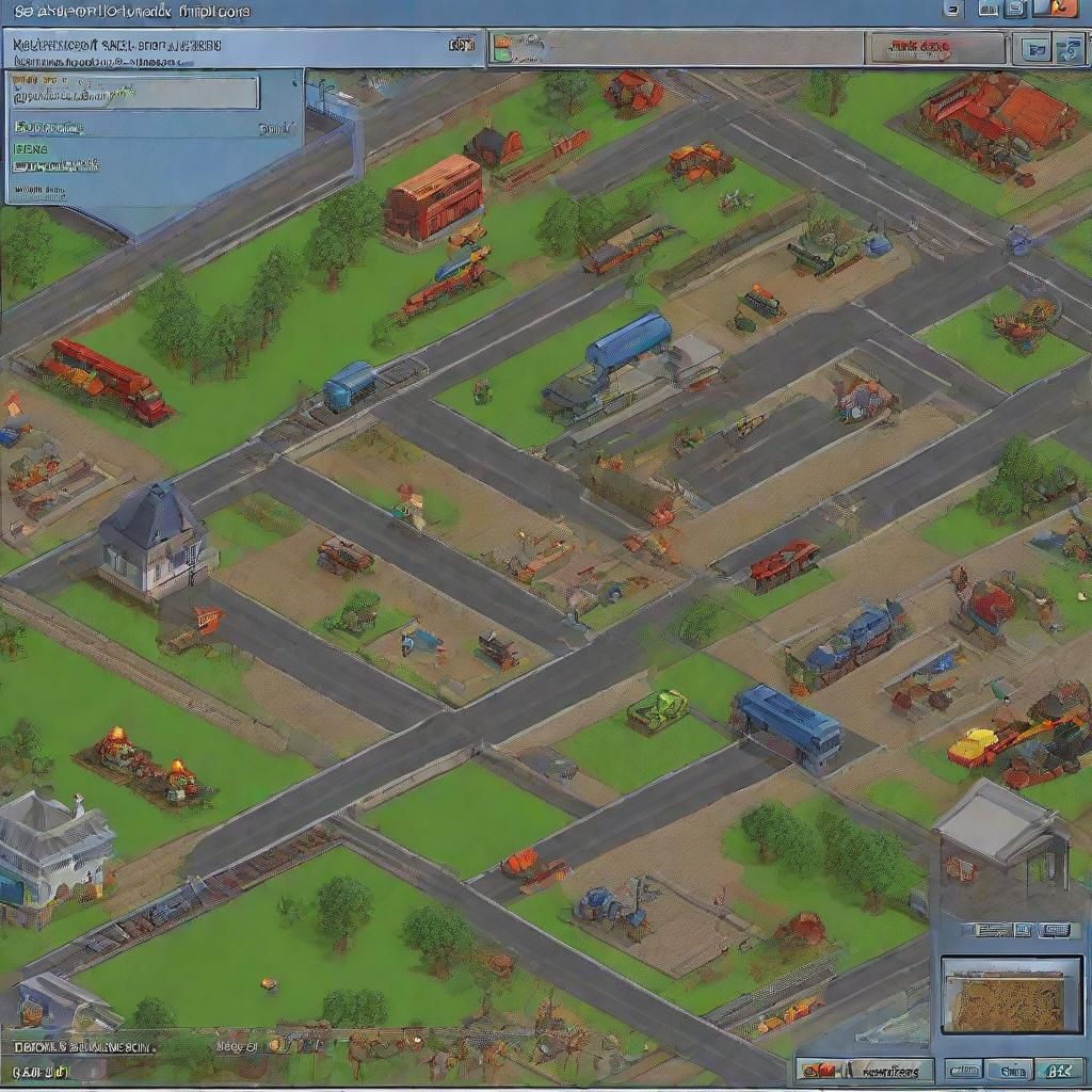 Chris Sawyer's Locomotion (Transport Tycoon type game)