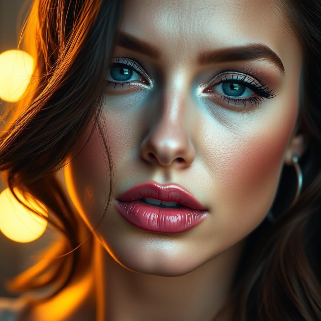 Elegant Portrait Photography of Beautiful Model