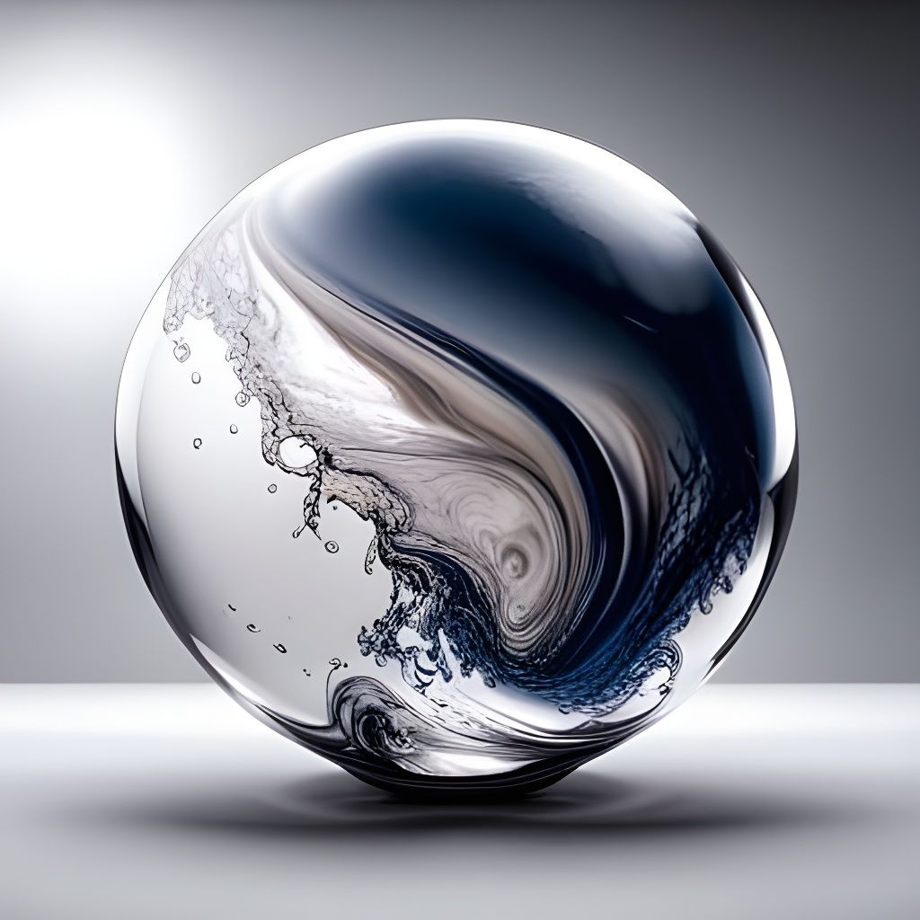 Water Sphere: Photorealistic CGI with Sunlight Bokeh