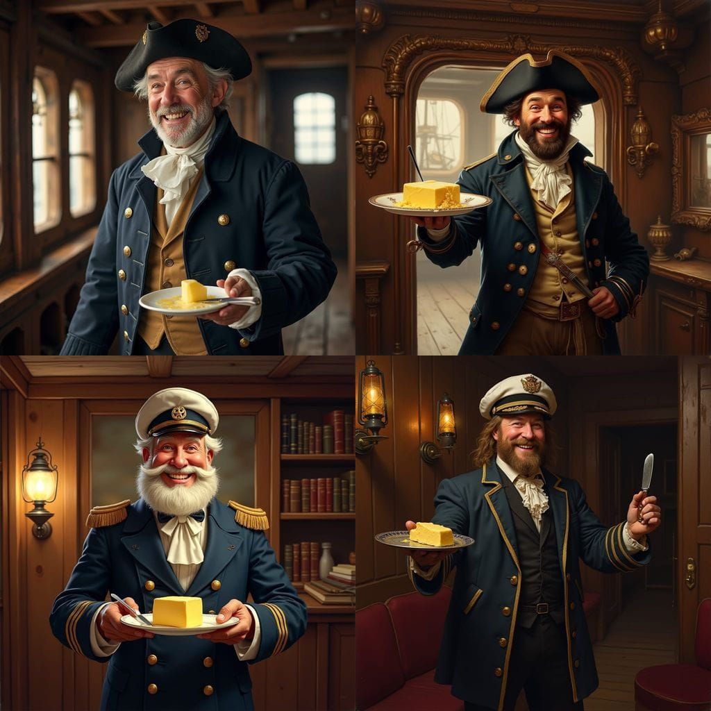 Captain's Delightful Baking Moment