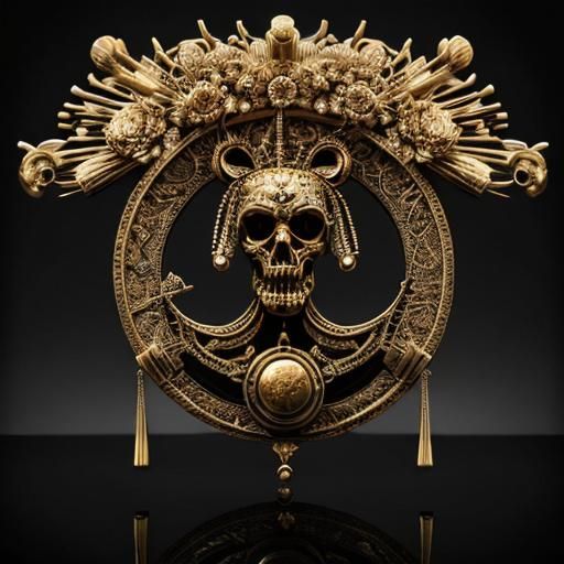 Babylonian Musshusu in Psychedelic Surrealism