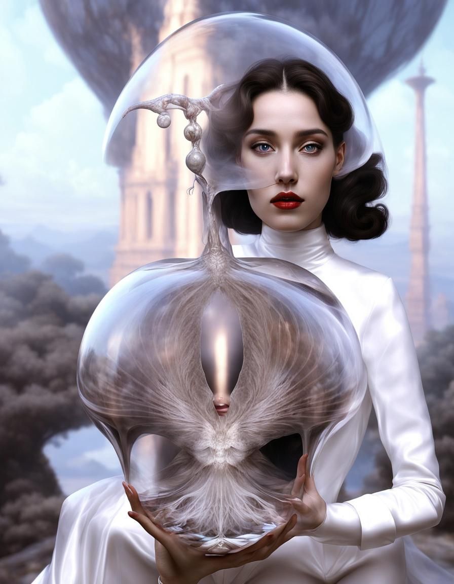 Exquisite Alien Lifeforms in Surreal Photorealistic Style