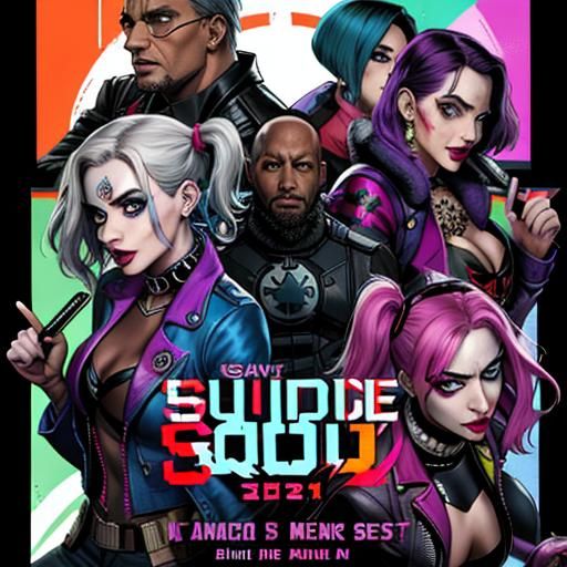 Suicide Squad 2021 AI Image