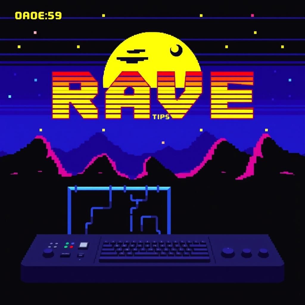 C64 rave platform side scroller