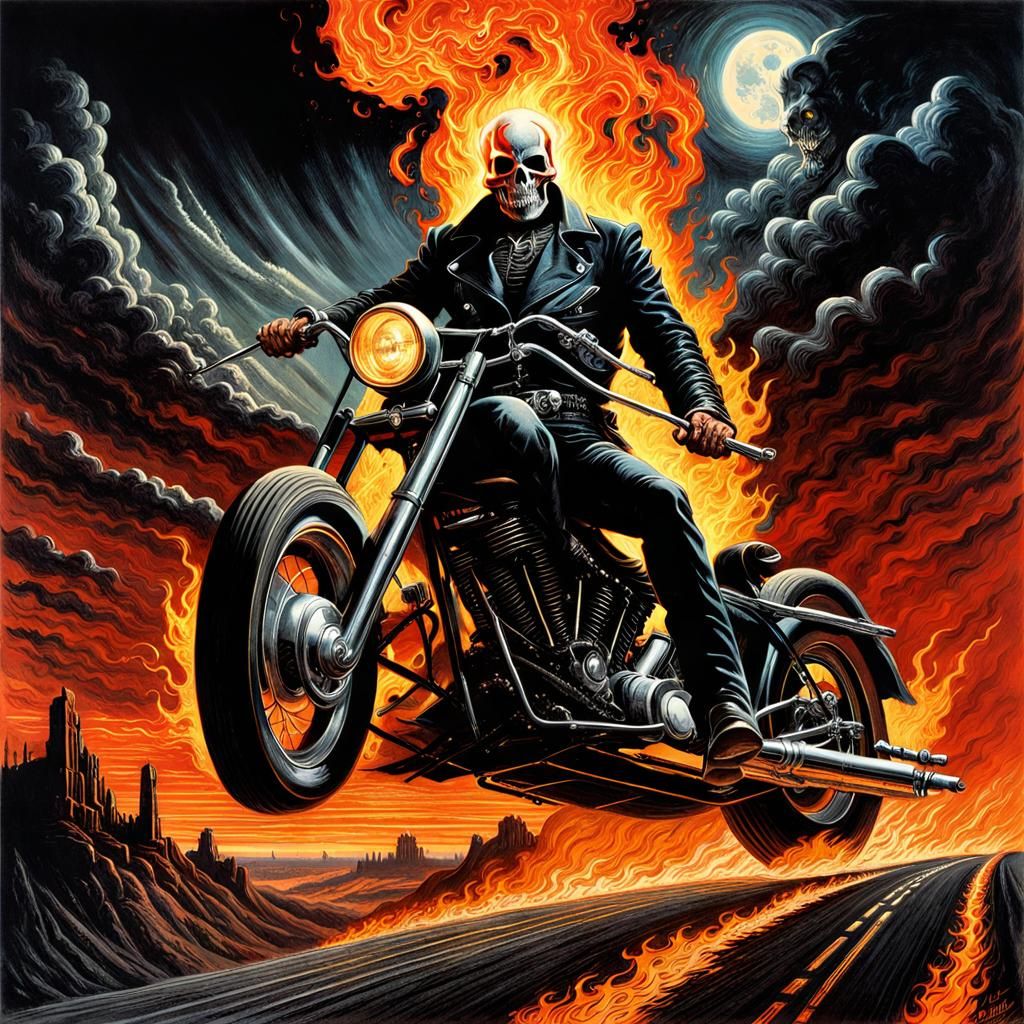 Ghost Rider Movie Poster: Highway to Hell