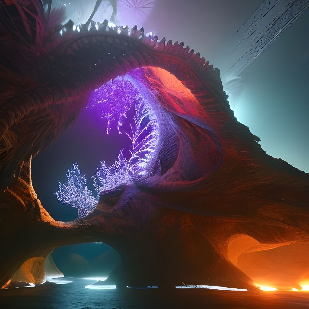 Giant Crystal Crab: A High Fantasy Magic Beast