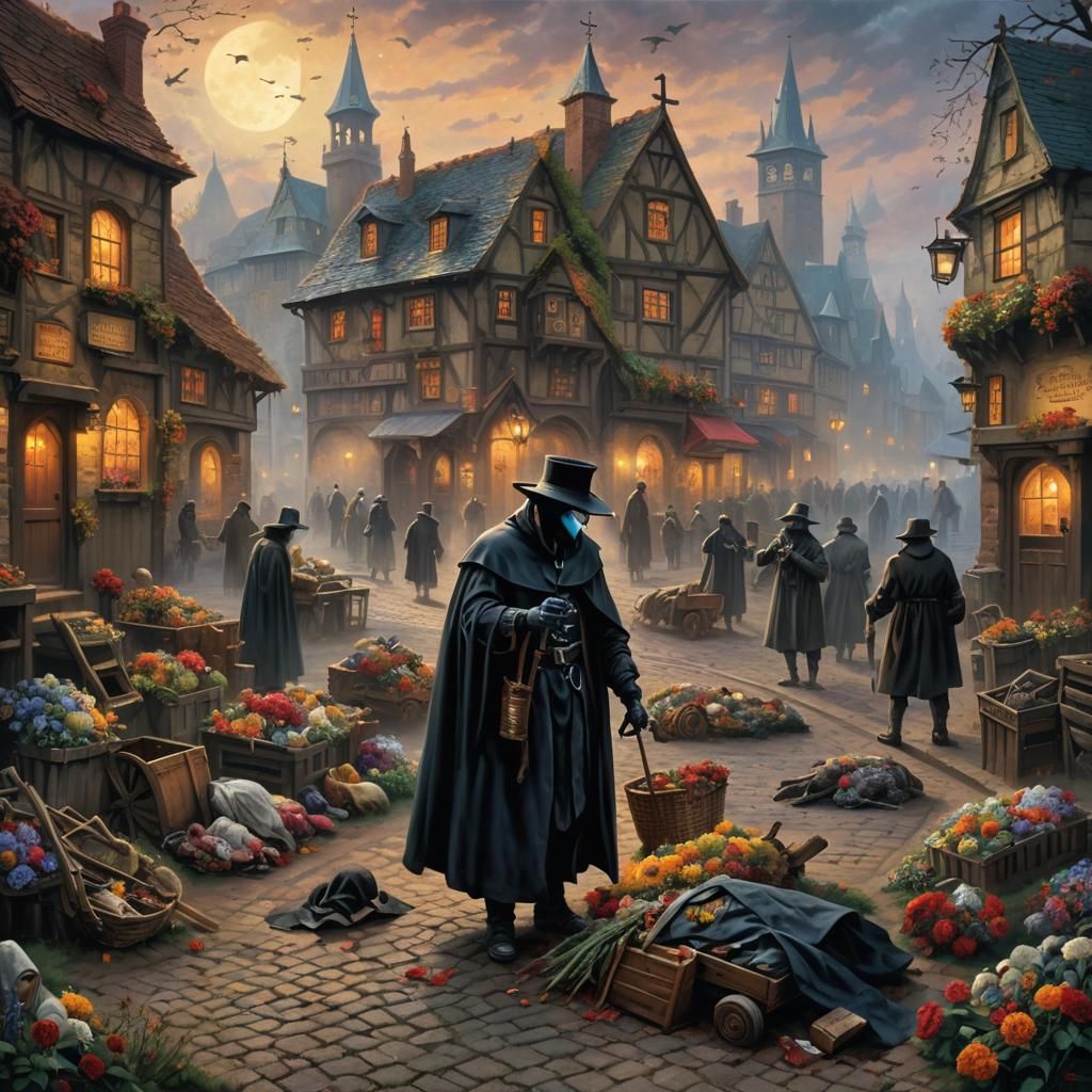 Plague Doctor's Luminist Corpse Collection