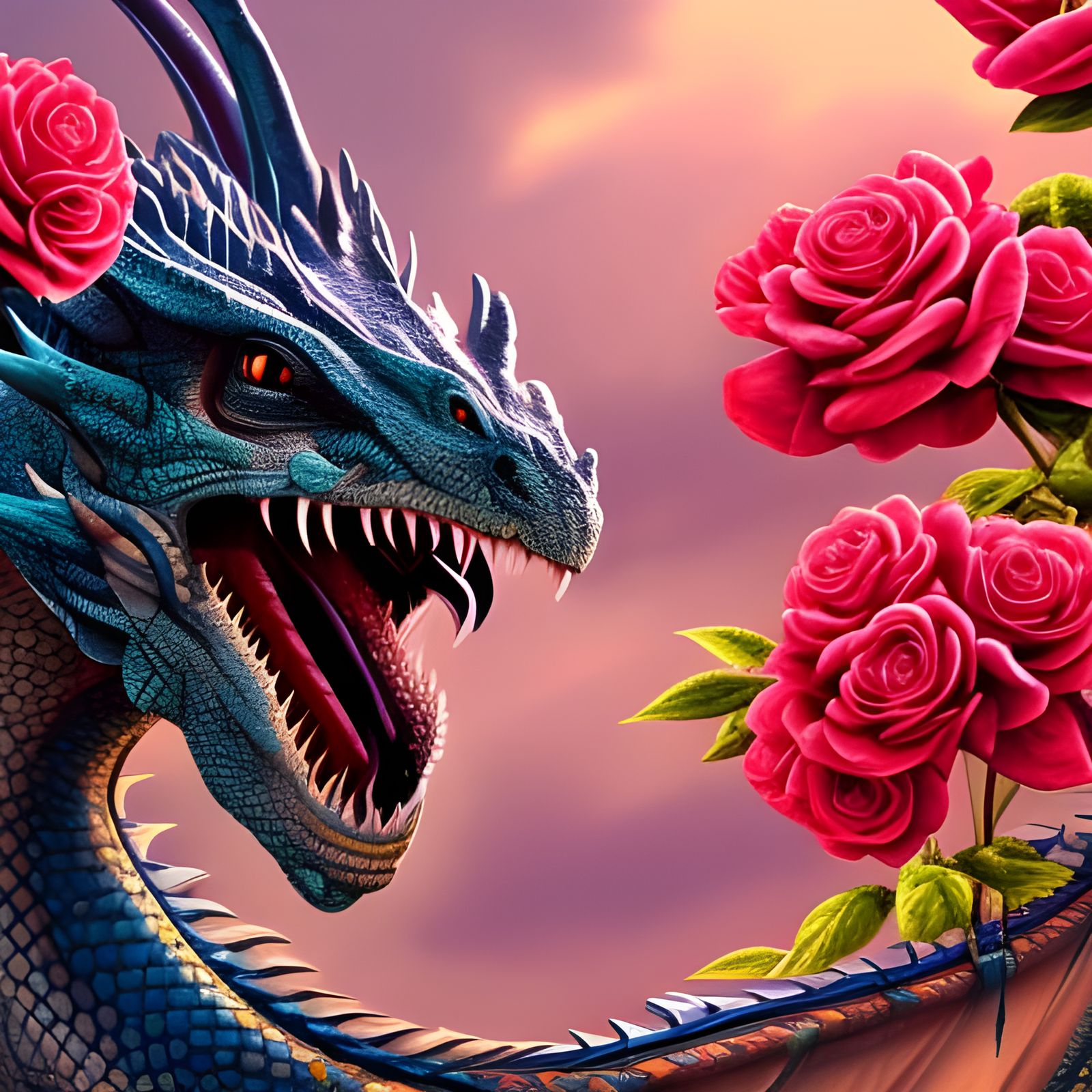 Rose Dragon