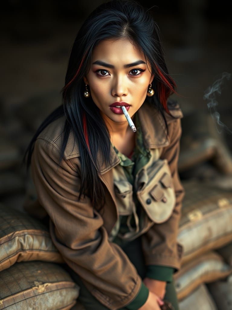 Sultry Survivor in Dawn's Hope