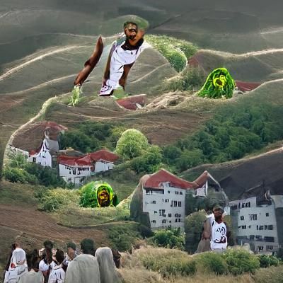 Pestilence Spreads Across a Barren Landscape