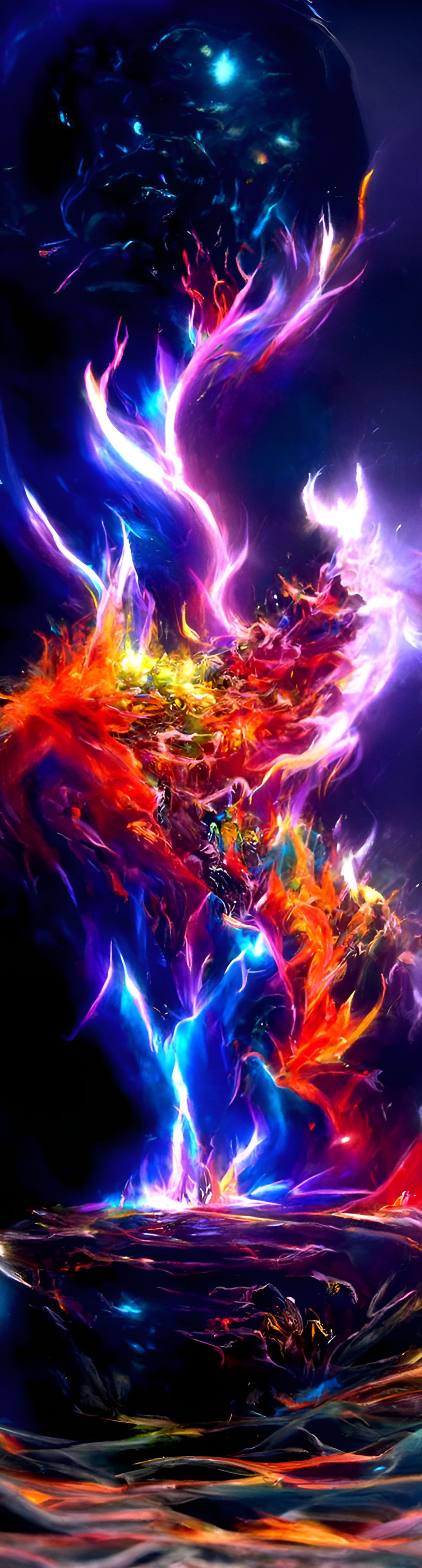 Epic Battle of Fire and Water Elementals