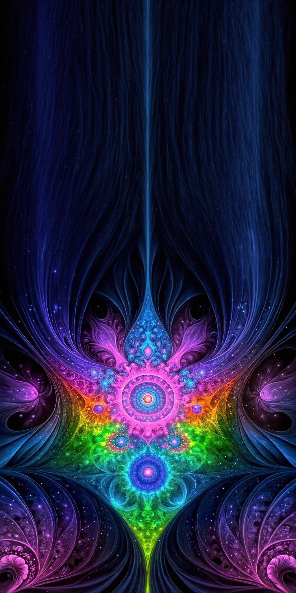 Benevolent Energy Being Bestows Wisdom