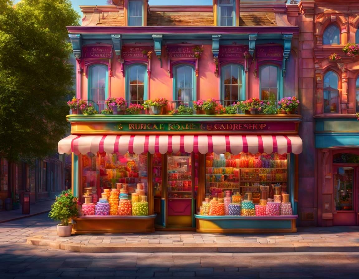 Pink candy shop