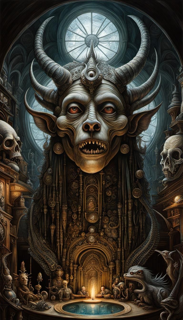 Cryptid Taxidermy: Moreau Creature in Wonderland