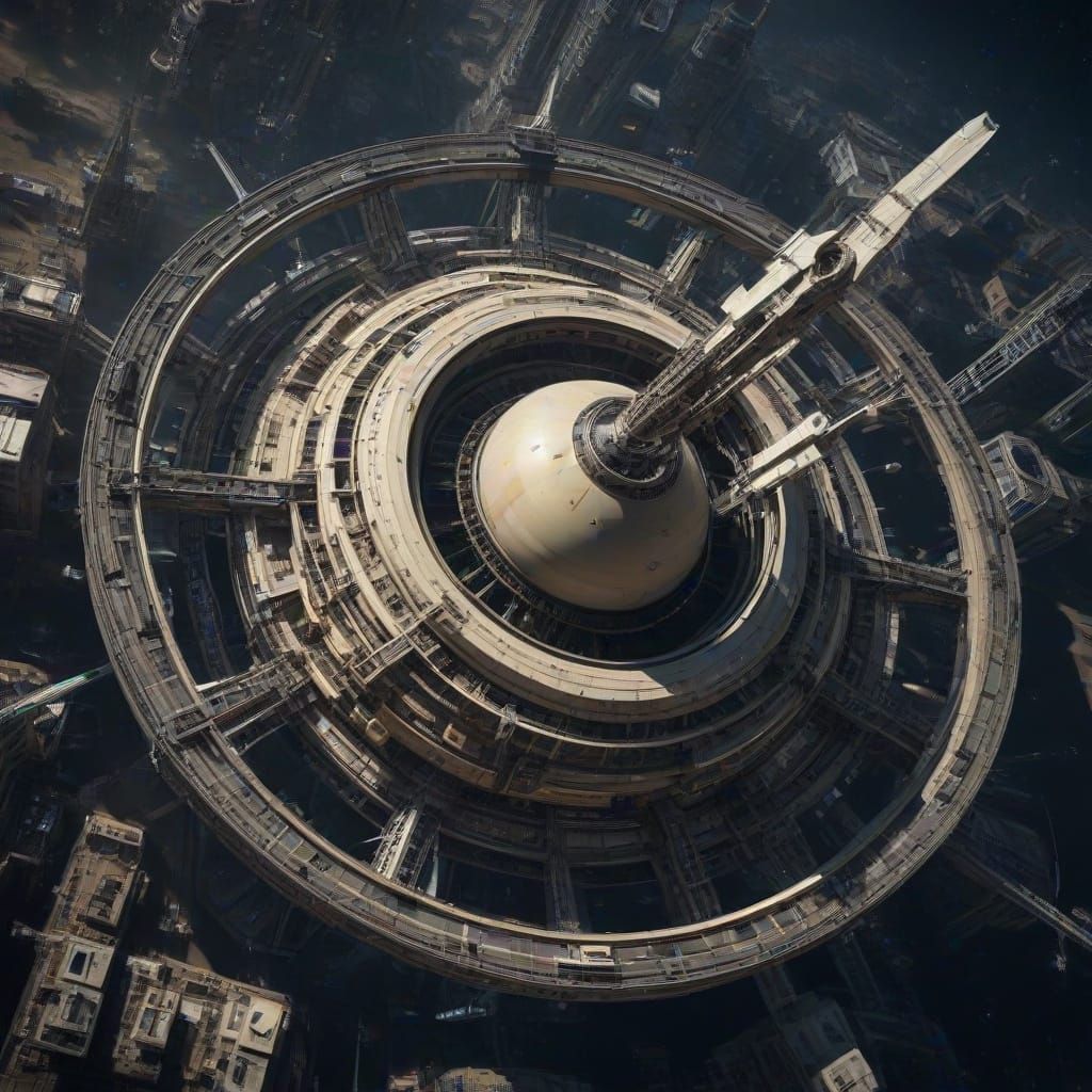 Saturnian Orbital Metropolis