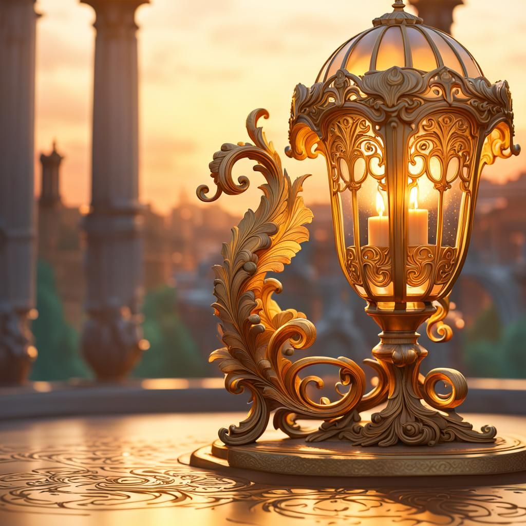 Ethereal Fantasy Art Nouveau Rococo Masterpiece