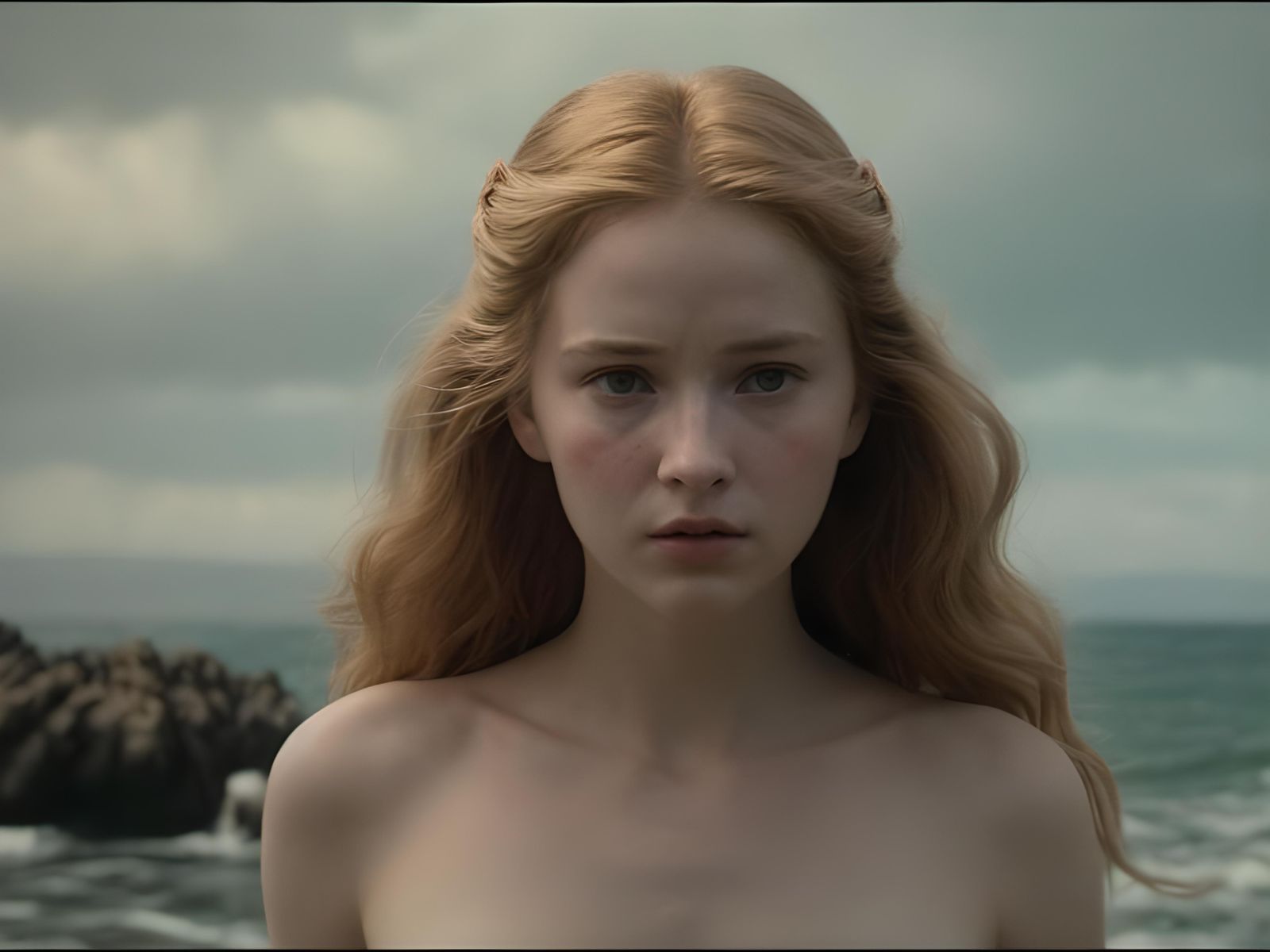 Birth of Venus as Cinematic Film Still