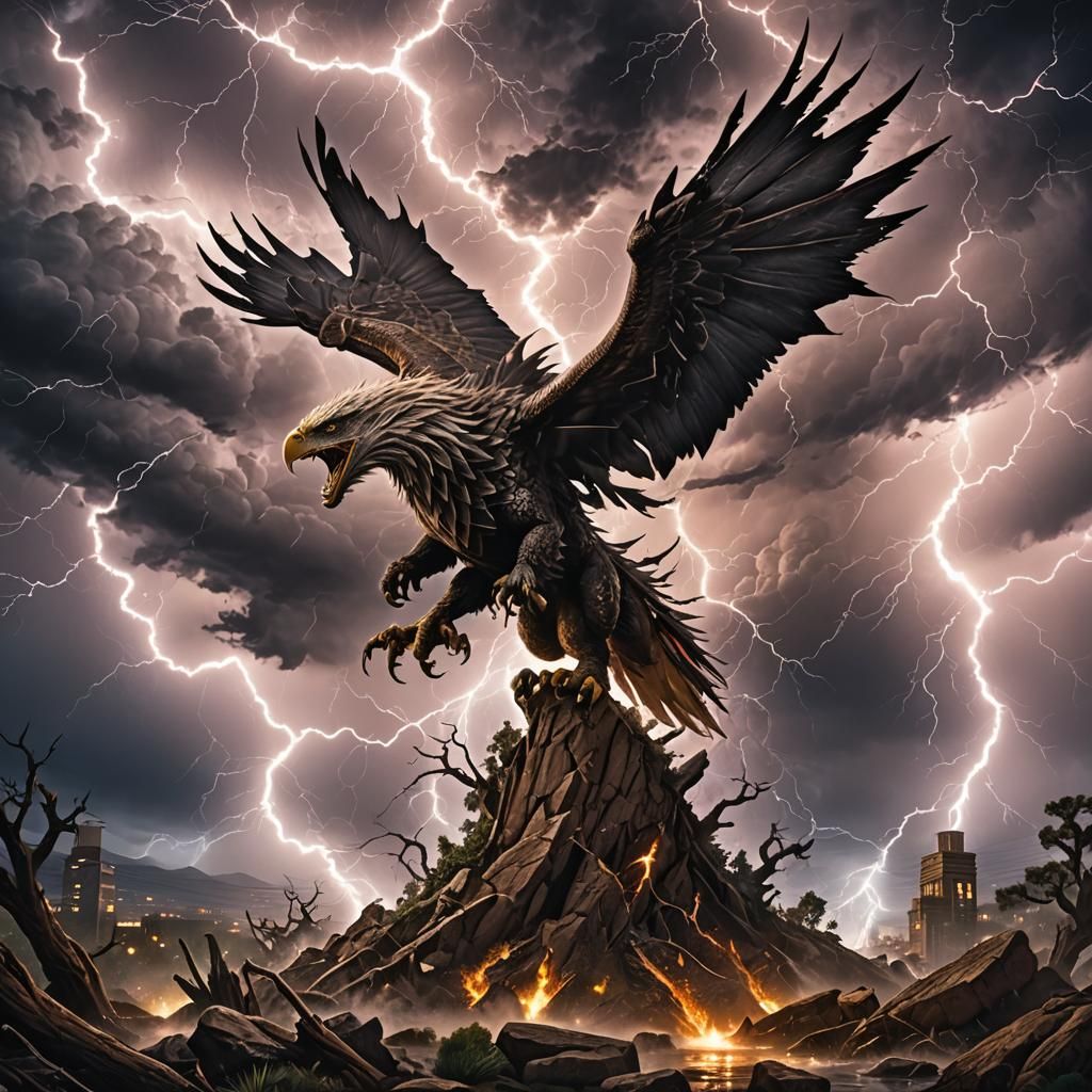 Storm Dragon Emerges Over California