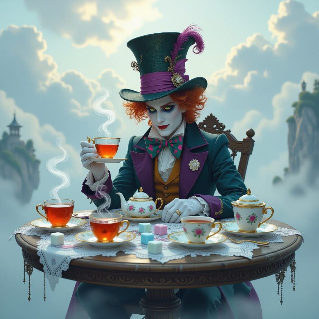 Mad Hatter's Time-Tea Party on Floating Island