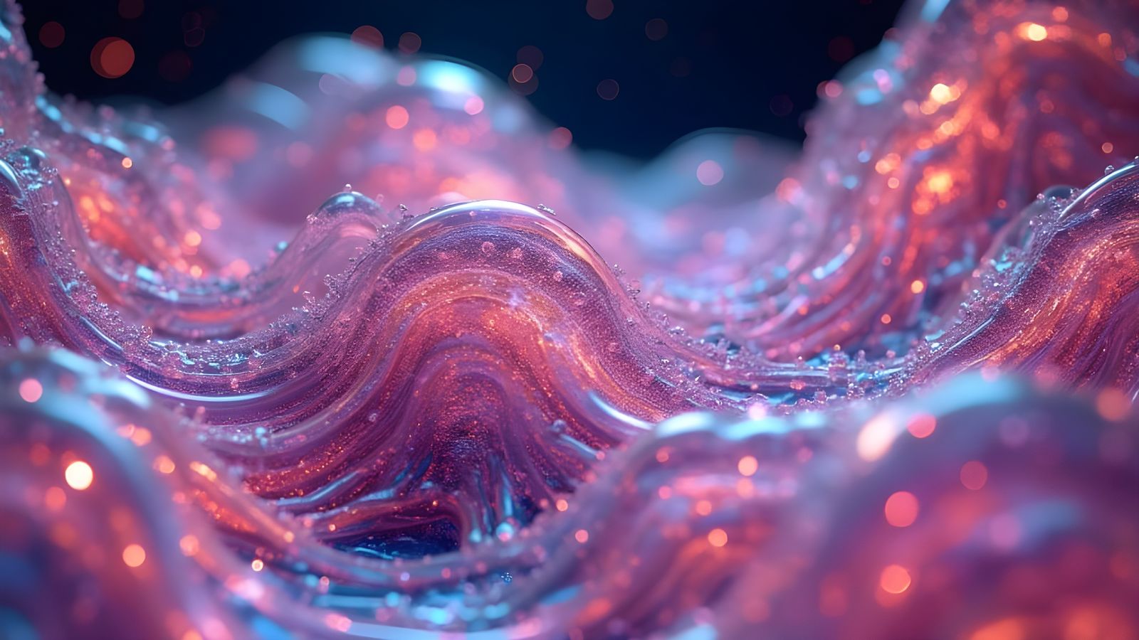 gel with small bubbles