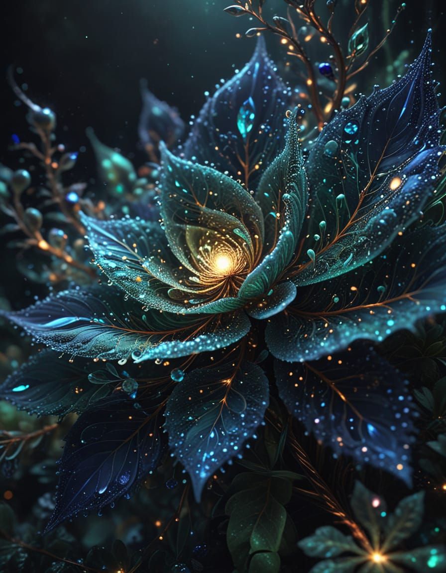 Galactic Bloom in Cosmic Splendor