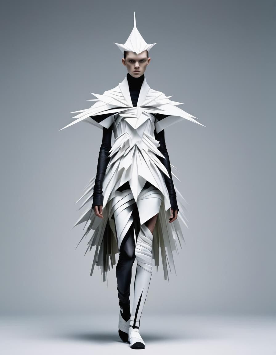 Futuristic Conceptual Fashion Design