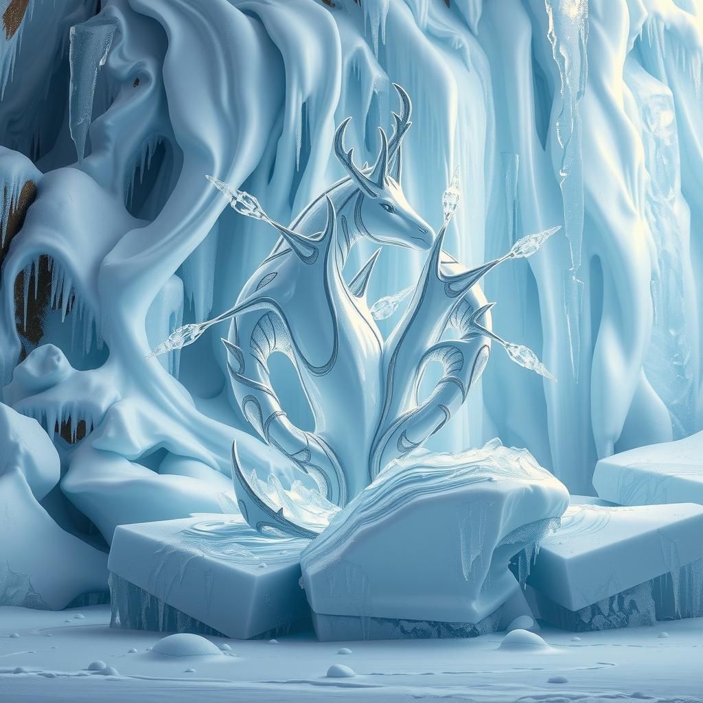 epic ice sculpture
