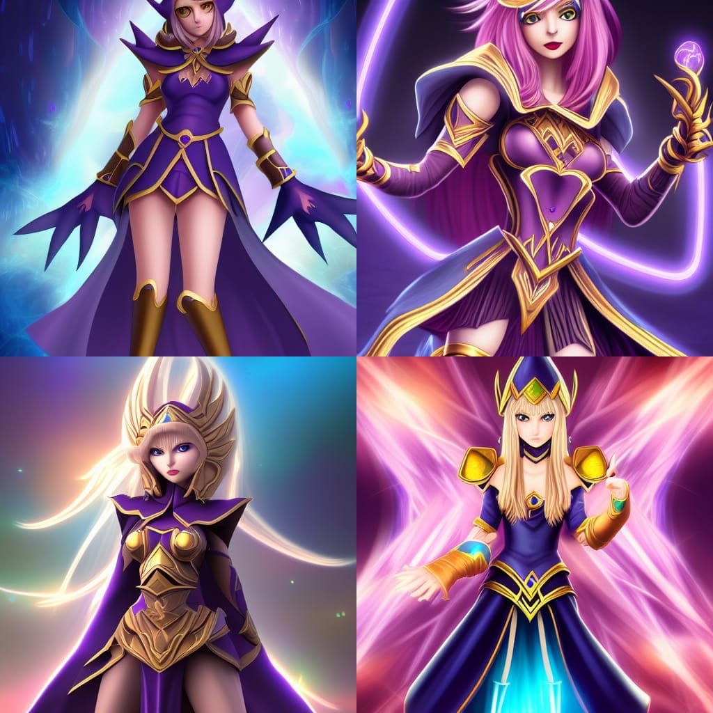 Mystical Dark Magician Girl in Ultra Detail