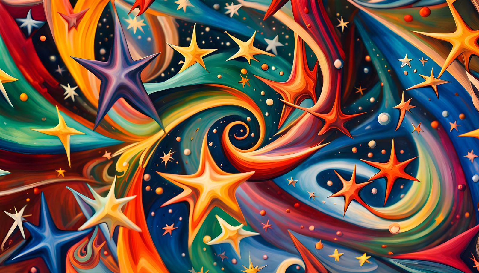 Abstract Stars in Cosmic Energy Vortex