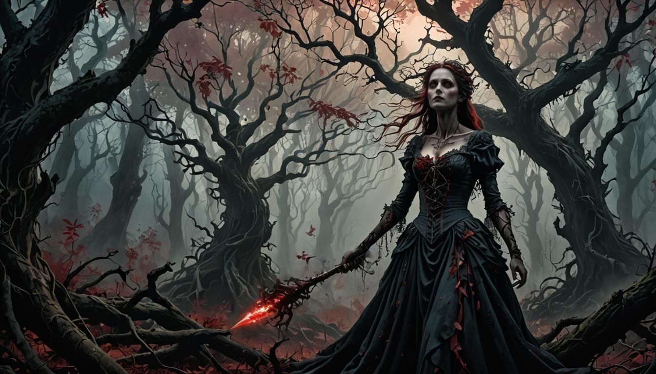Terrifying Beldame Hunts: A Dark Fantasy Masterpiece