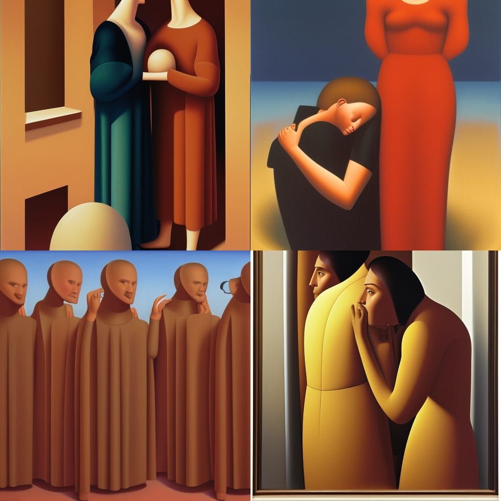 George Tooker Inspired Drama