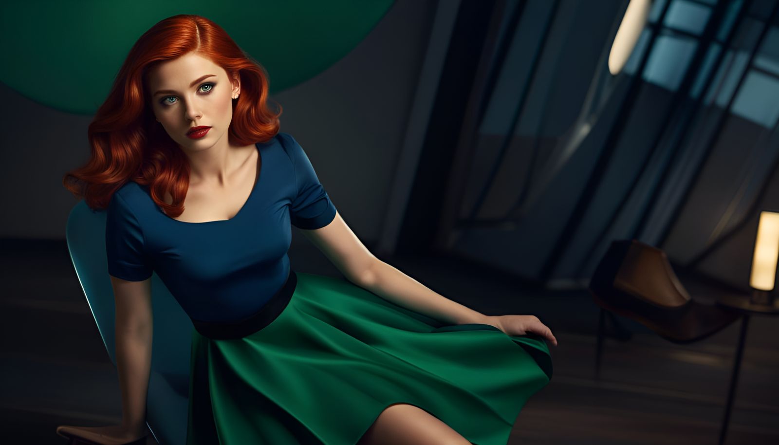 Gorgeous redhead