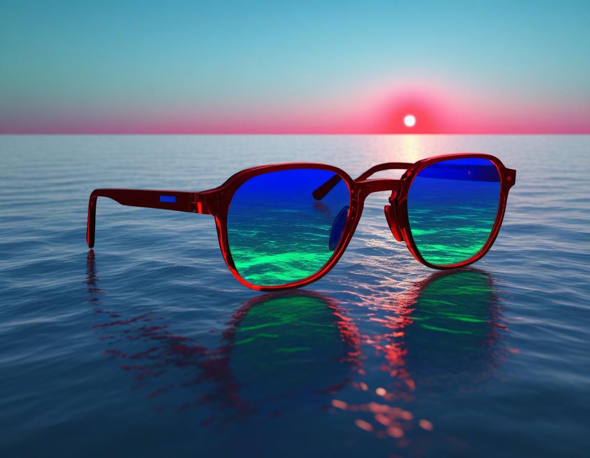 Ethereal Abstract: Love and Loss in Gradient Colors