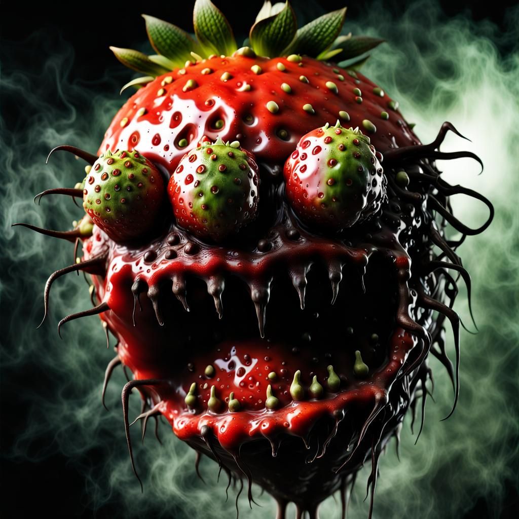 Strawberry monster