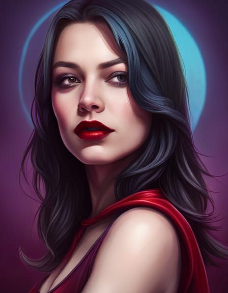 Miranda Cosgrove as Harley Quinn Portrait