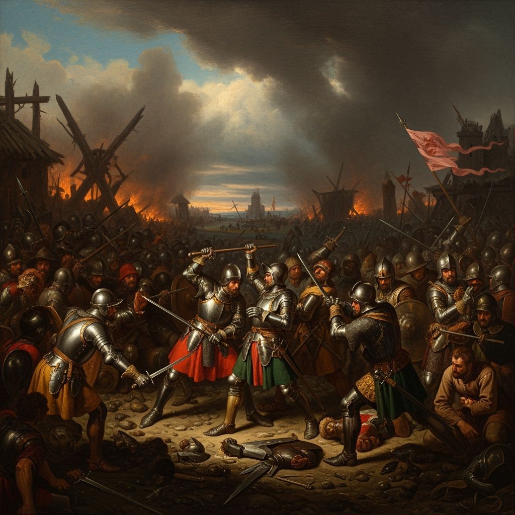 Grimdark Historical Scene