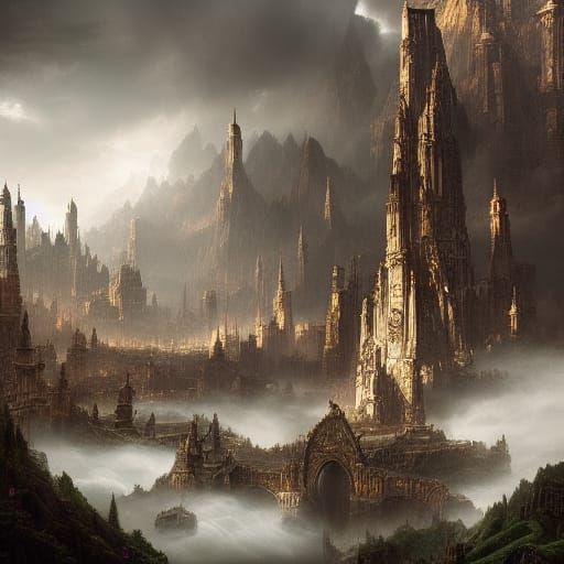 Epic Cinematic Digital Matte Painting