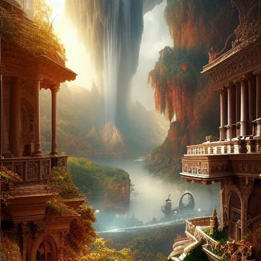 Wonderful World: Epic Cinematic Digital Matte Painting