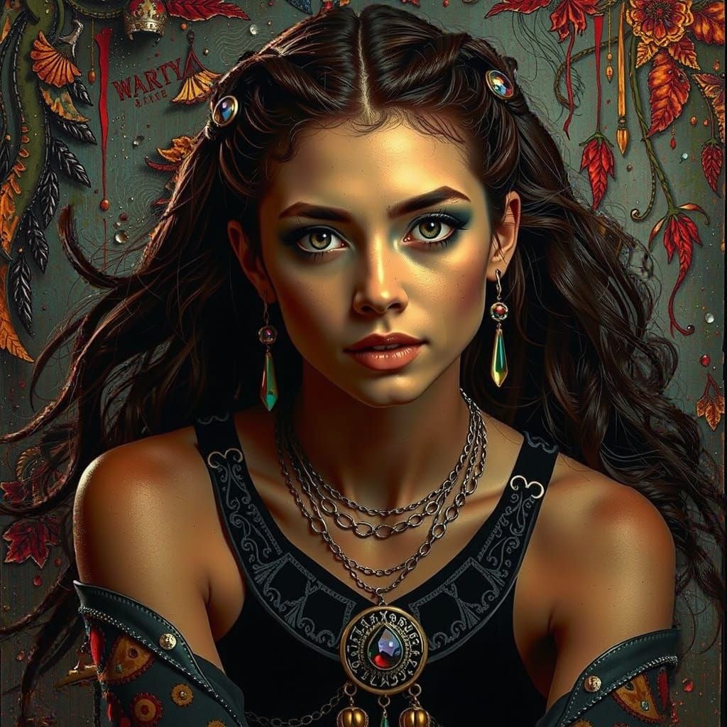 Vibrant Swirling Reds in Abstract Twisted Forms